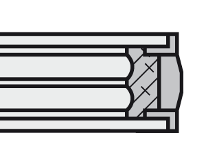 2H8-D Kompaktdichtung